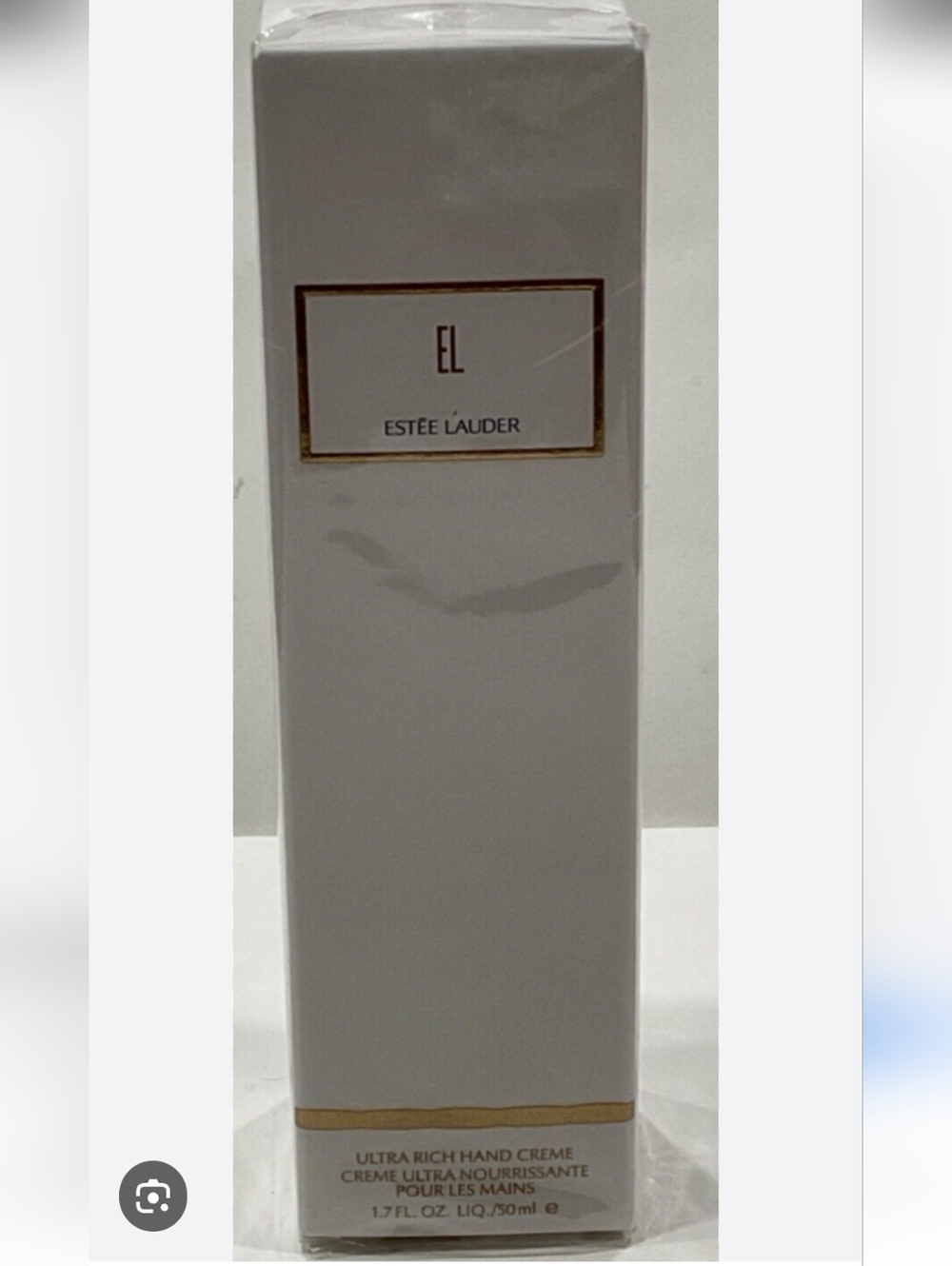 Estee Lauder White and Gold Hand Cream Tube